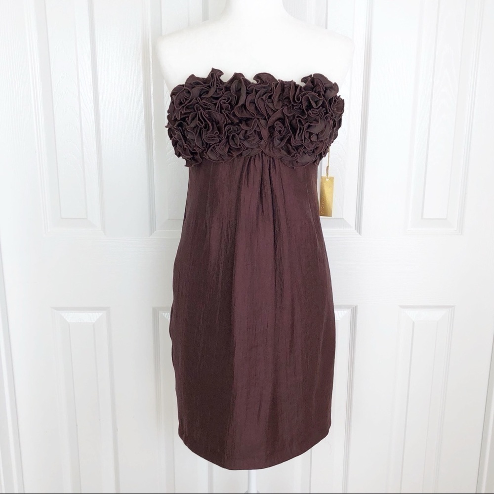 New Alexia Admor Strapless Cocktail Dress